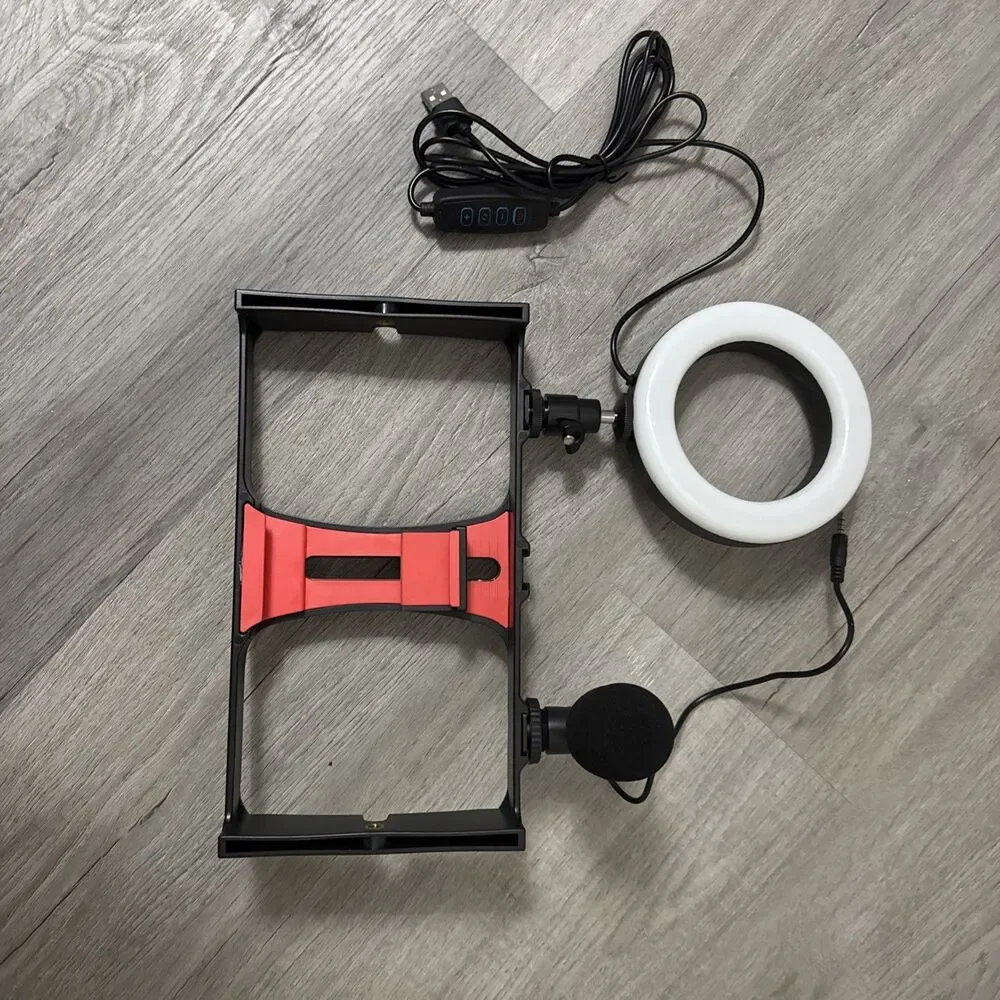 HELIX Brand 4 In 1 Vlogging Kit Phone Video Recording Stabilizer Video Rig.